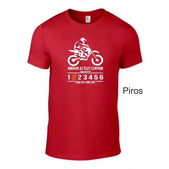 Kereknyakú Póló - Amikor az élet... Cross