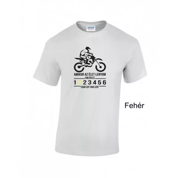 Kereknyakú Póló - Amikor az élet... Cross