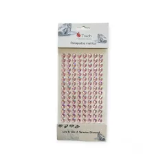 Strasszkő Baby pink 120 db