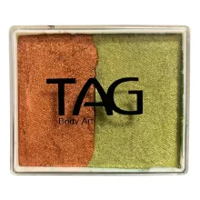 TAG csíkos arcfesték PEARL COPPER & PEARL BRONZE GREEN 50gr