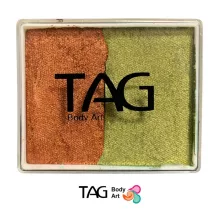 TAG csíkos arcfesték PEARL COPPER & PEARL BRONZE GREEN 50gr