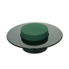 Ikebana clinder vizes tűzőhabbal 2 színben