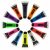 Paintglow Uv - Neon arc és testfesték glow in the dark invisible 10ml