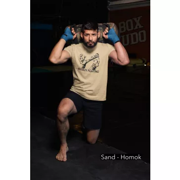 Kickbox Fighting feliratos prémium pamut póló több színben