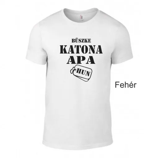 Póló - Büszke Katona Apa