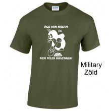 Póló - Ásó van nálam és nem félek használni - Kisvakond