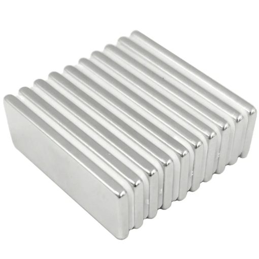 Neodímium Hasáb Mágnes 8x4x2 mm 10db/cs