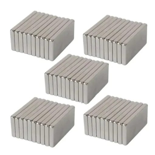 Neodímium Hasáb Mágnes 8x4x2 mm 10db/cs