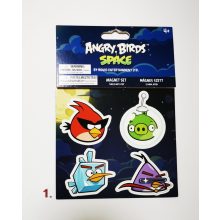 Angry Birds hűtőmágnes szett 4 db-os, 2 féle