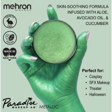 Mehron Paradise arcfesték 40g - Gyöngyház Zöld  "Vert Bouteille"
