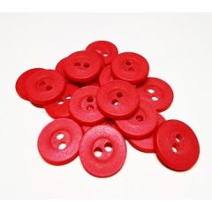 Kerek gomb 12 mm - Piros