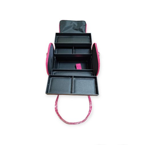 Kozmetikai táska fényes pink