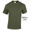 Gildan környakú unisex rövid ujjú póló, Több színben, S–5XL