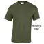 Gildan környakú unisex rövid ujjú póló, Több színben, S–5XL