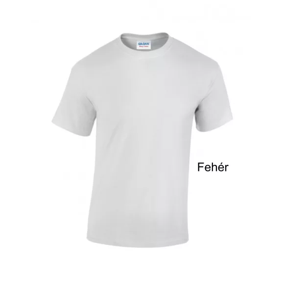Gildan környakú unisex rövid ujjú póló, Több színben, S–5XL
