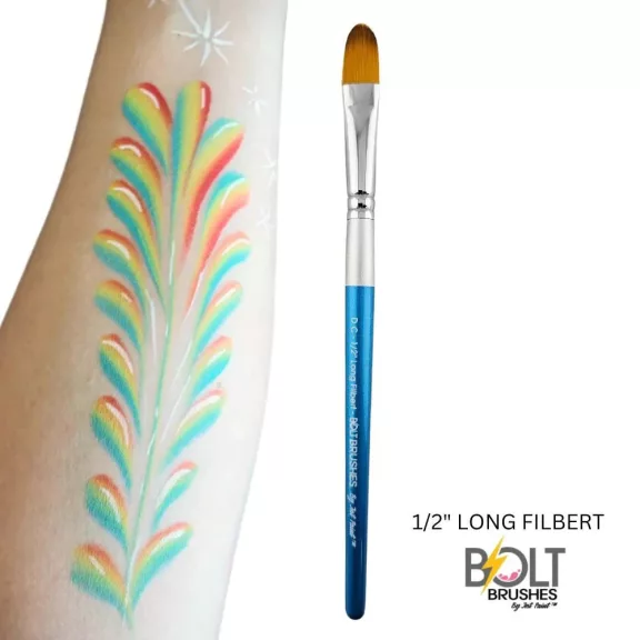 Bolt by Jest Paint Diamond arcfestőecset  Filbert 1/2"Long