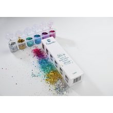 Superstar nagyszemcsés csillám szett 6 db -  Laser 130ml