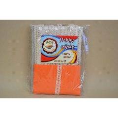 Csipke 100% pamut 1 cm-es bézs