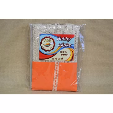 Csipke 100% pamut 1 cm-es bézs