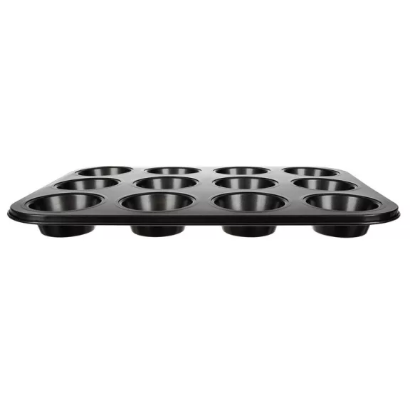 Teflon Muffin Sütő Tepsi + 12 db Szilikon Forma