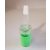 UV - NEON csillámpor csőrös üvegben - Zöld 7 ml