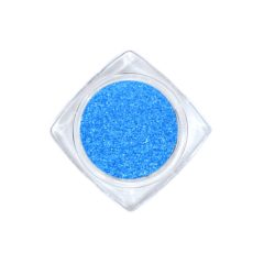 Cukorhatású uv neon csillámpor  kék 515