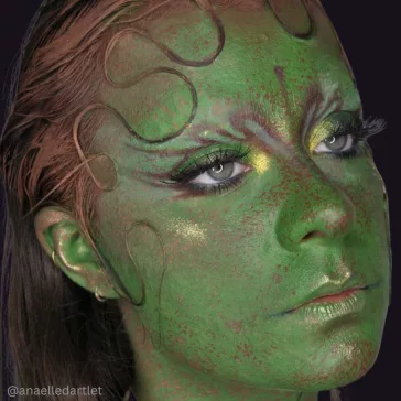 Mehron Folyékony Zöld - Liquid Green (30 ml)