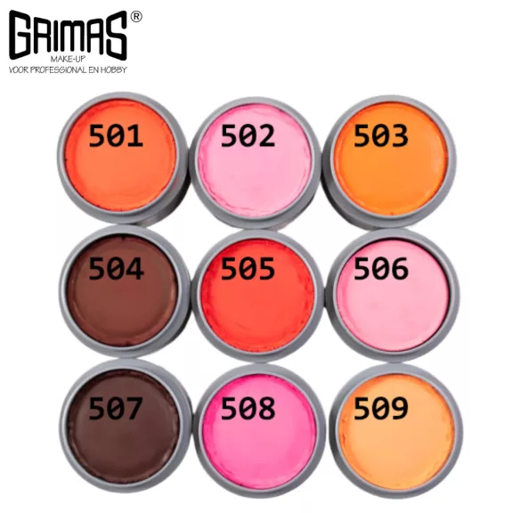Grimas Bordeaux red Pure arcfesték 2,5 ml 504