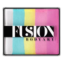 Fusion csíkos arcfesték Lodie UP Rainbow Cotton Candy 40 gr