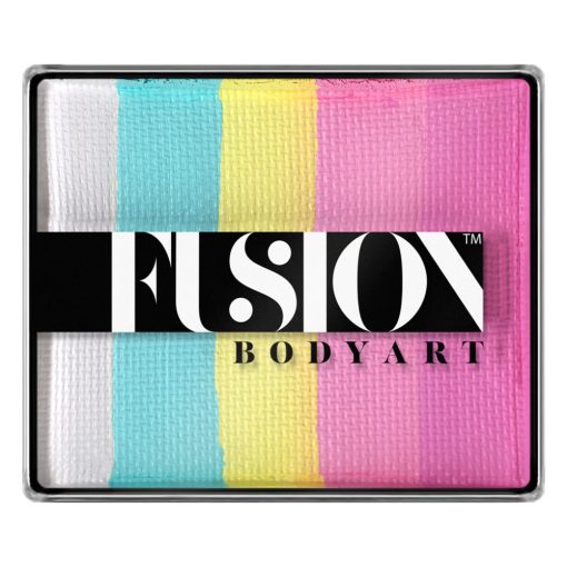 Fusion csíkos arcfesték Lodie UP Rainbow Cotton Candy 40 gr