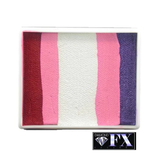 Diamond FX csíkos arcfesték - Red Velvet 50g