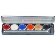 Superstar 6 színű arcfesték készlet - Holland színek /6 Holland colours palette/