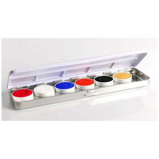 Superstar 6 színű arcfesték készlet - Holland színek /6 Holland colours palette/