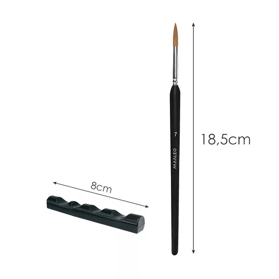 Ecset szett 11 db + ecsettartó állvánnyal