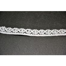 Csipke 100% pamut 1,5 cm-es fehér