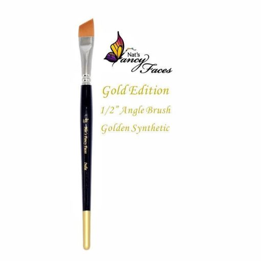 Nat's Fancy 1/2" ferde lapos arcfestő ecset Gold Edition
