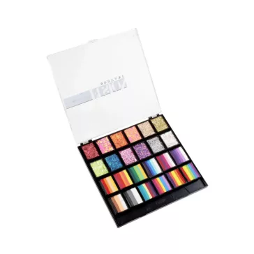   Fusion csíkos arcfesték és Glitter krém paletta - One Stroke & Glitter Cream Palette | Rainbow Party