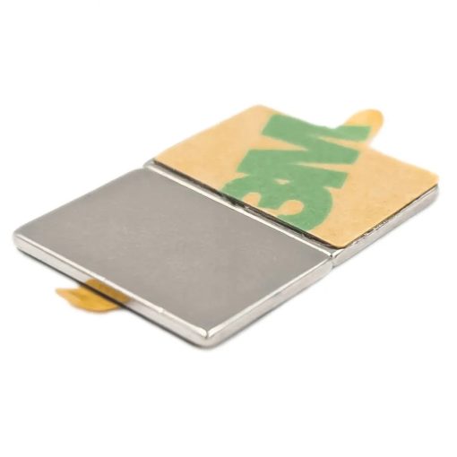 Neodímium mágnes 3M öntapadós 15x10x1mm 10 db/cs