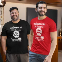 Legénybúcsú betöltése folyamatban... póló Egyedi vicces legénybúcsú póló a bulira