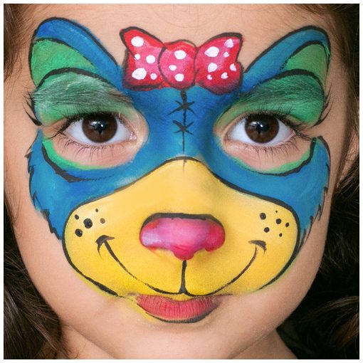 Grimas arcfestő készlet Alapszínek