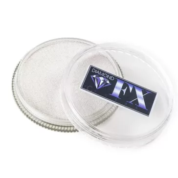Diamond FX arcfesték - Metál fehér 30g /Metallic White/