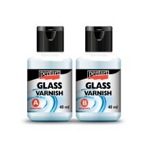 Üveggyanta, műgyanta - lakk1:1 szett 2x40 ml