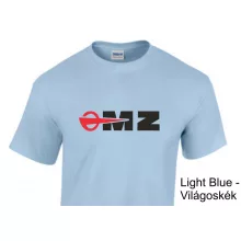 MZ logo póló, Motorradwerke Zschopau póló, retró motoros ajándék, veterán motor póló, NDK motoros ruházat,