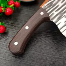 Foxter 25 cm-es japán stílusú aprító és séfkés ergonomikus fa markolattal.