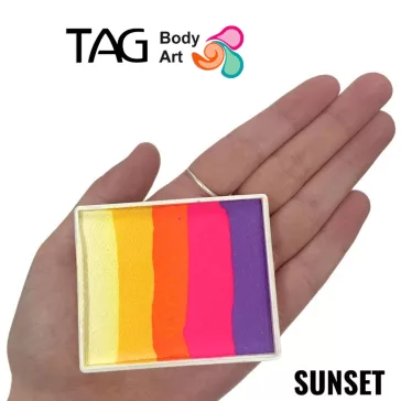 TAG csíkos arcfesték SUNSET 50gr