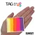 TAG csíkos arcfesték SUNSET 50gr