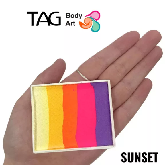 TAG csíkos arcfesték SUNSET 50gr