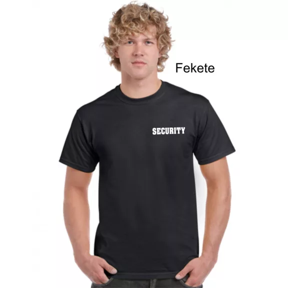 Póló - Biztonsági őr, Security, Rendező