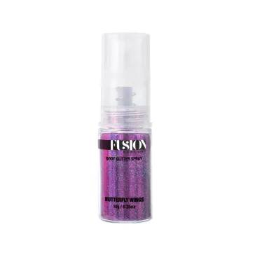  Fusion Glitter Pump Spray  Butterfly Wings - Holographic Purple
