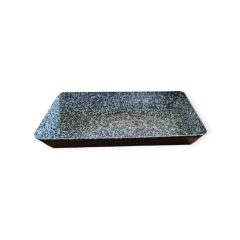 Hagyományos zománcozott tepsi 35x17cmx6cm